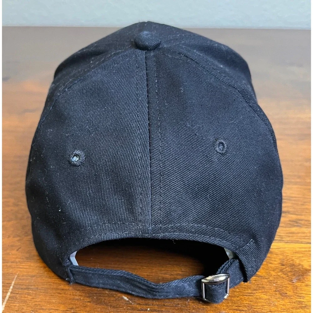 NEFT Vodka Black Adjustable Strapback Hat Cap Embroidered Logo
